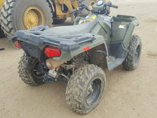 4XAMH57A8EA605513 - 2014 POLARIS SPORTSMAN GREEN photo 4