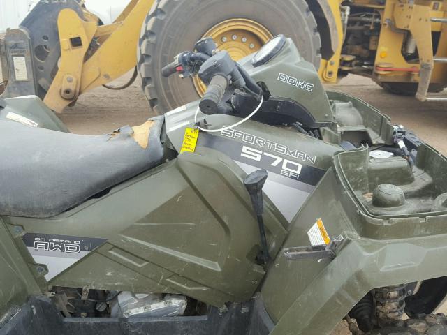 4XAMH57A8EA605513 - 2014 POLARIS SPORTSMAN GREEN photo 5