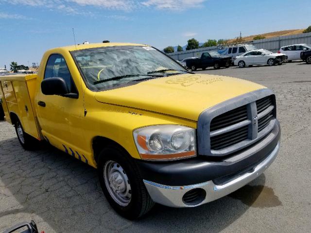 3D6WR26DX6G188191 - 2006 DODGE RAM 2500 S ტურკოუსი ფოტო 1