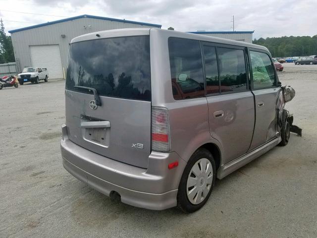 JTLKT324664043751 - 2006 TOYOTA SCION XB 银色 照片 4