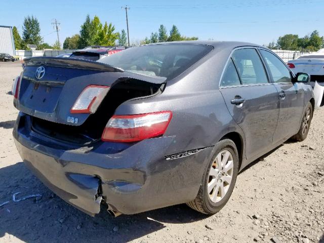 4T1BB46K17U029637 - 2007 TOYOTA CAMRY NEW GRAY photo 4