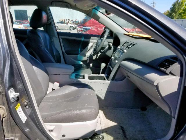 4T1BB46K17U029637 - 2007 TOYOTA CAMRY NEW GRAY photo 5