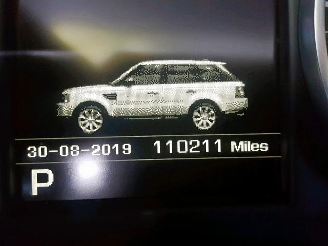 SALSF2D48CA743321 - 2012 LAND ROVER RANGE ROVE CHARCOAL photo 8