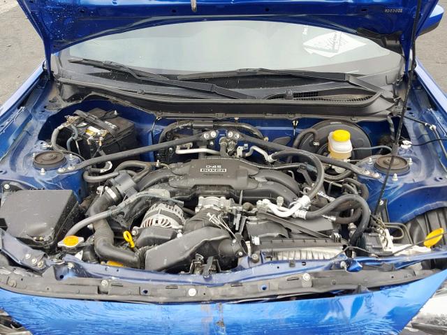 JF1ZCAC17H8603555 - 2017 SUBARU BRZ 2.0 LI BLUE photo 7