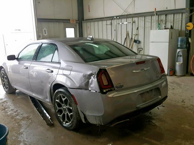 2C3CCAGG1FH927191 - 2015 CHRYSLER 300 S GRAY photo 3