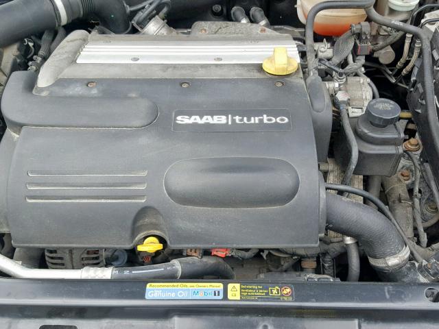 YS3FD75Y746005648 - 2004 SAAB 9-3 ARC BLACK photo 7