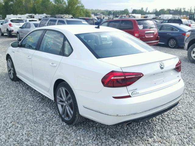 1VWAA7A37JC002666 - 2018 VOLKSWAGEN PASSAT S WHITE photo 3