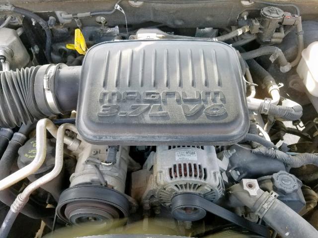 1D7HE48K85S142437 - 2005 DODGE DAKOTA QUA GRAY photo 7