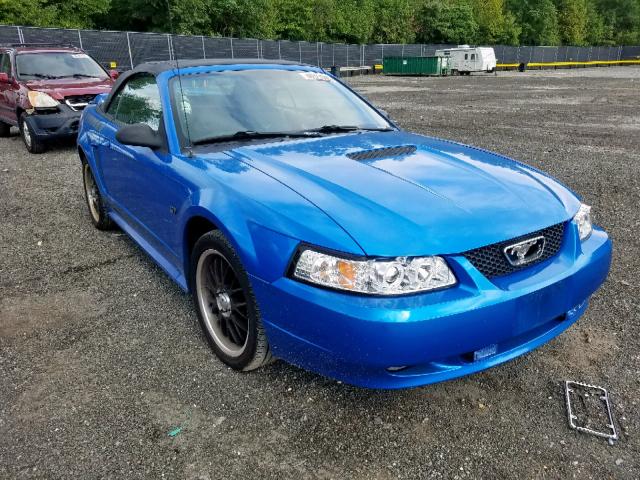 1FAFP45X6YF214654 - 2000 FORD MUSTANG GT BLUE photo 1