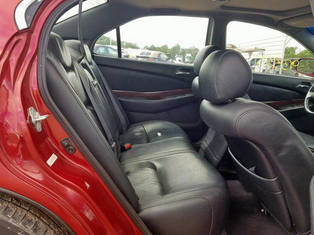 19UUA5678YA039281 - 2000 ACURA 3.2TL RED photo 6