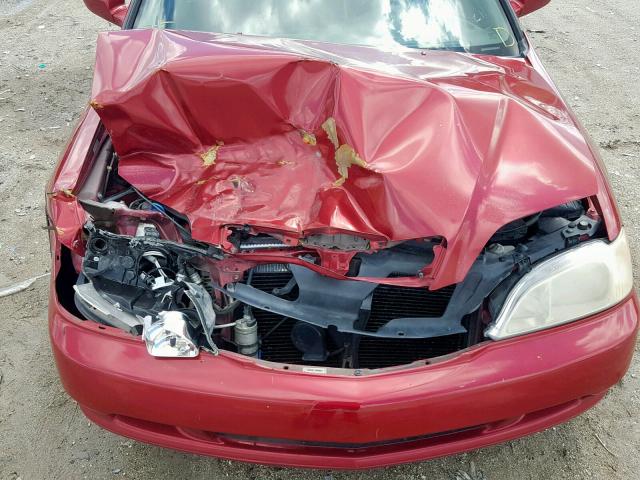 19UUA5678YA039281 - 2000 ACURA 3.2TL RED photo 7