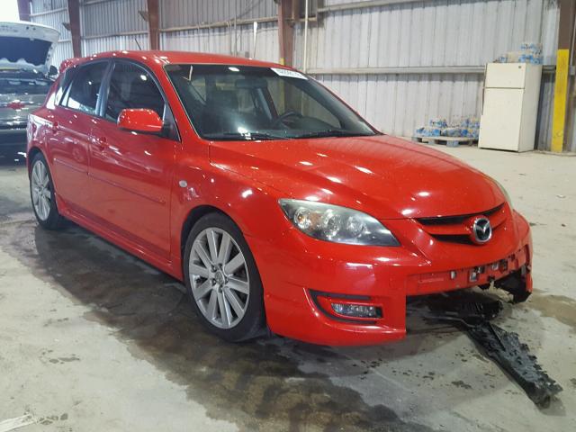 JM1BK34L881103746 - 2008 MAZDA SPEED 3 RED photo 1