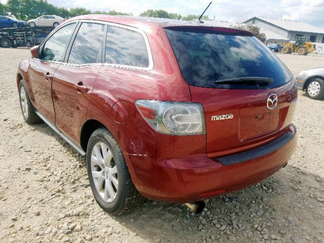 JM3ER293X70160196 - 2007 MAZDA CX-7 RED photo 3