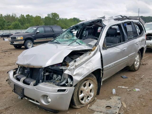 1GKDT13S042258822 - 2004 GMC ENVOY SILVER photo 2