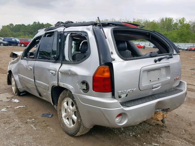 1GKDT13S042258822 - 2004 GMC ENVOY SILVER photo 3