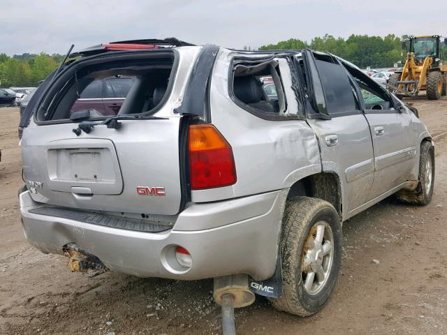 1GKDT13S042258822 - 2004 GMC ENVOY SILVER photo 4