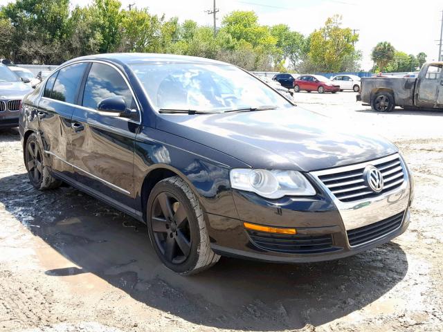 WVWAK73C28E129370 - 2008 VOLKSWAGEN PASSAT KOM BLACK photo 1