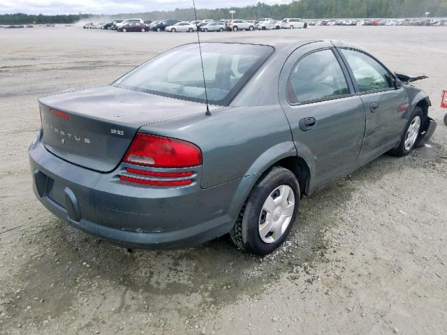 1B3EL36X54N193615 - 2004 DODGE STRATUS SE GRAY photo 4