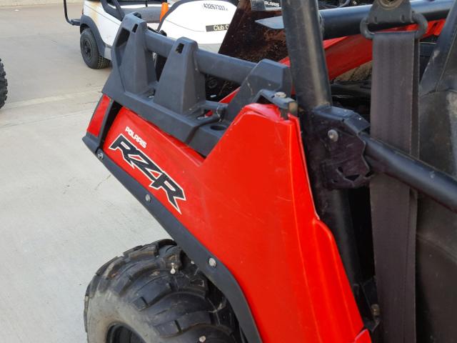 4XAVH76A3EF268690 - 2014 POLARIS RZR 800 RED photo 10