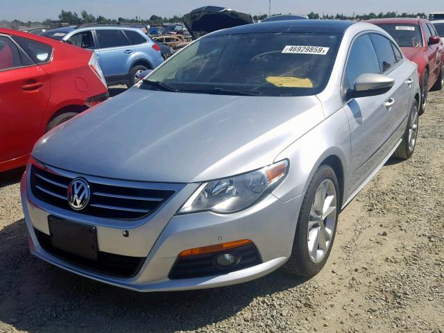 WVWHL7AN8AE508945 - 2010 VOLKSWAGEN CC LUXURY GRAY photo 2