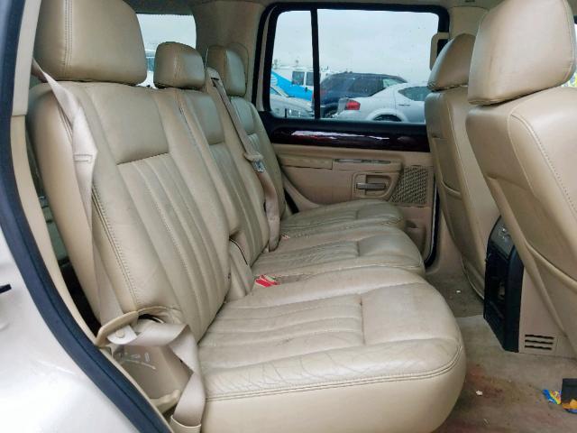 5LMEU88H65ZJ01803 - 2005 LINCOLN AVIATOR Krem foto 6