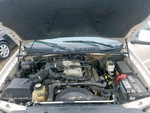 5LMEU88H65ZJ01803 - 2005 LINCOLN AVIATOR Krem foto 7