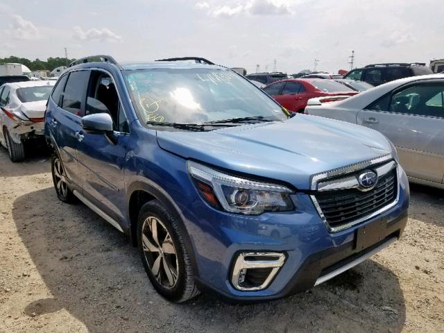 JF2SKAWC0KH471209 - 2019 SUBARU FORESTER T BLUE photo 1