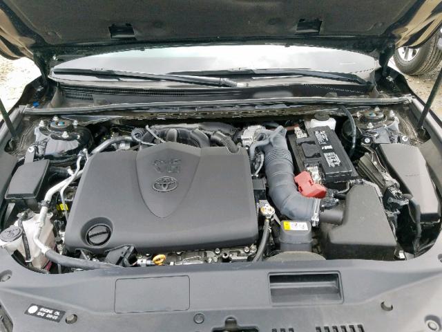 4T1BZ1FB8KU022719 - 2019 TOYOTA AVALON XLE BLACK photo 7