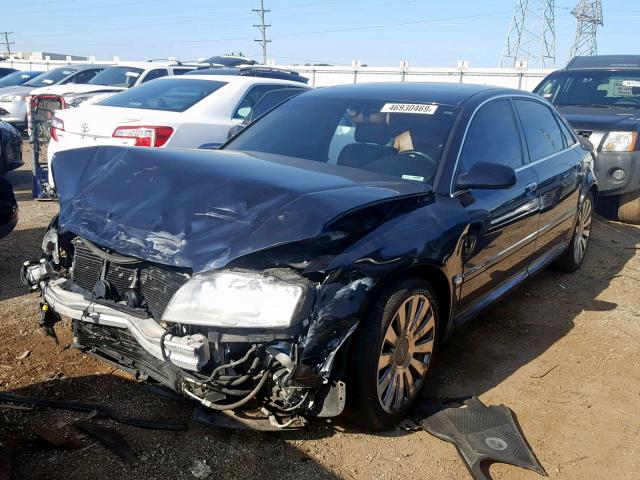 WAUML44E96N009262 - 2006 AUDI A8 L QUATT BLUE photo 2