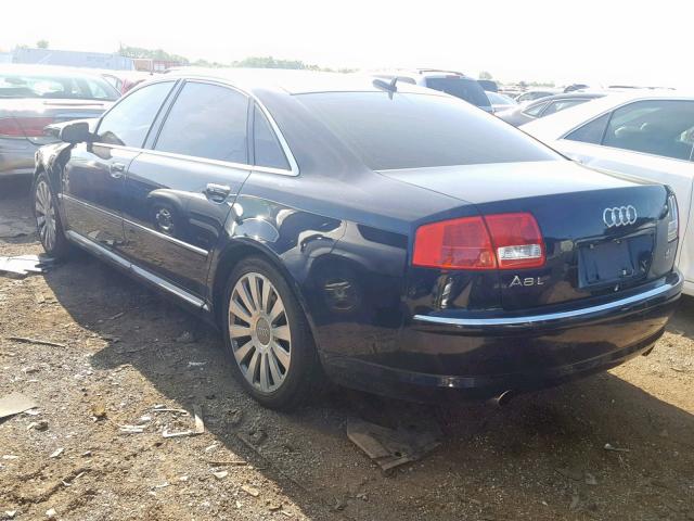 WAUML44E96N009262 - 2006 AUDI A8 L QUATT BLUE photo 3