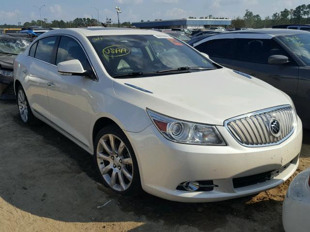 1G4GJ5G35CF185460 - 2012 BUICK LACROSSE T WHITE photo 1