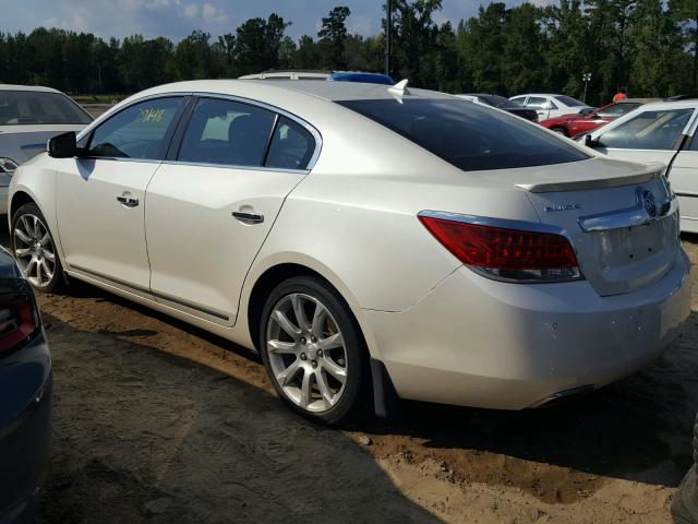 1G4GJ5G35CF185460 - 2012 BUICK LACROSSE T WHITE photo 3