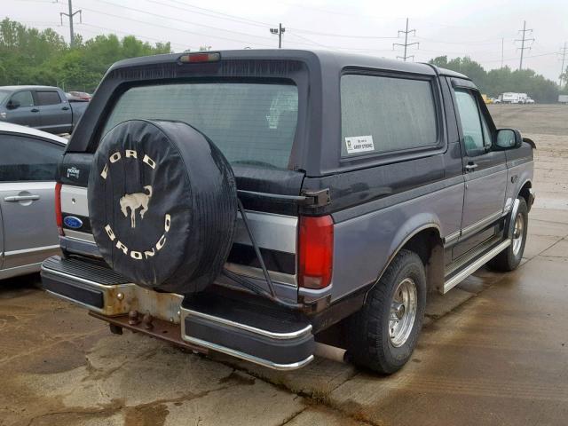 1FMEU15N2SLB73617 - 1995 FORD BRONCO U10 BLACK photo 4