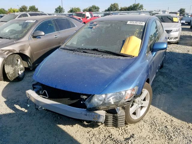 19XFA1F69AE072350 - 2010 HONDA CIVIC LX-S Mavi foto 2