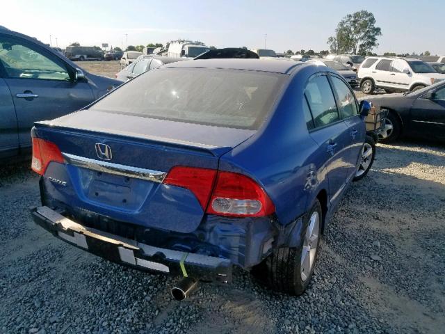 19XFA1F69AE072350 - 2010 HONDA CIVIC LX-S Mavi foto 4