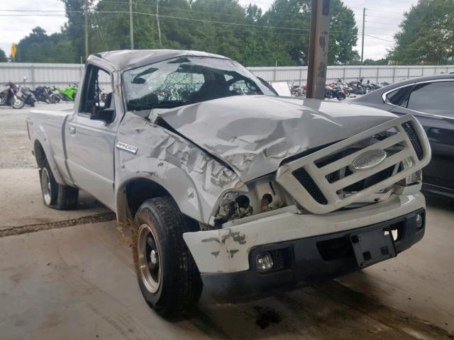 1FTYR10U86PA69455 - 2006 FORD RANGER WHITE photo 1