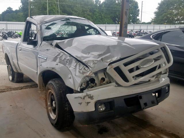 1FTYR10U86PA69455 - 2006 FORD RANGER WHITE photo 9