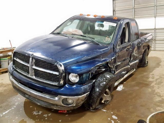 3D7KU28C54G239056 - 2004 DODGE RAM 2500 S Կապույտ լուսանկար 2
