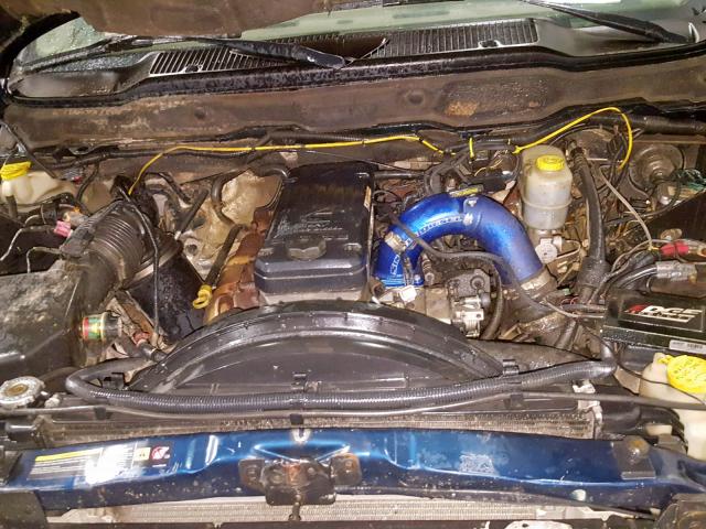 3D7KU28C54G239056 - 2004 DODGE RAM 2500 S Կապույտ լուսանկար 7