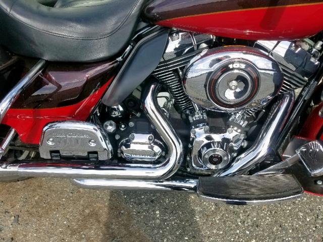 1HD1KEM18AB639875 - 2010 HARLEY-DAVIDSON FLHTK RED photo 7