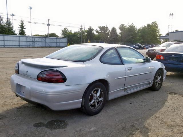 1G2WP12KX1F223546 - 2001 PONTIAC GRAND PRIX SILVER photo 4