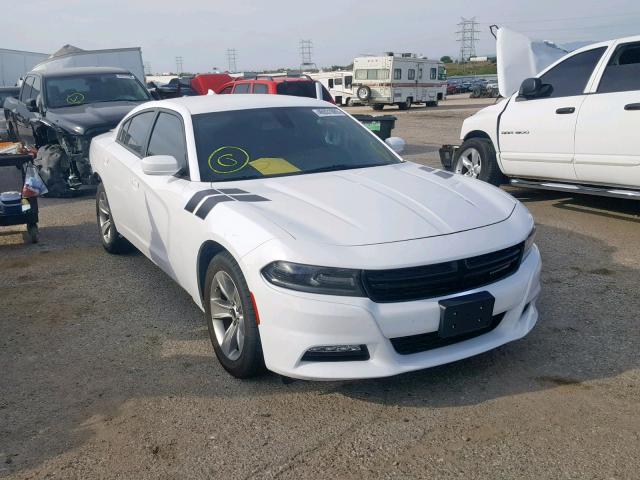 2C3CDXHGXHH524246 - 2017 DODGE CHARGER SX WHITE photo 1