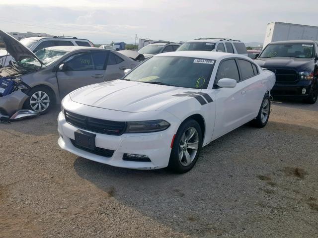 2C3CDXHGXHH524246 - 2017 DODGE CHARGER SX WHITE photo 2