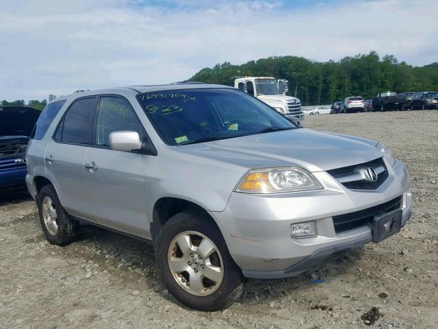 2HNYD18225H513511 - 2005 ACURA MDX SILVER photo 1