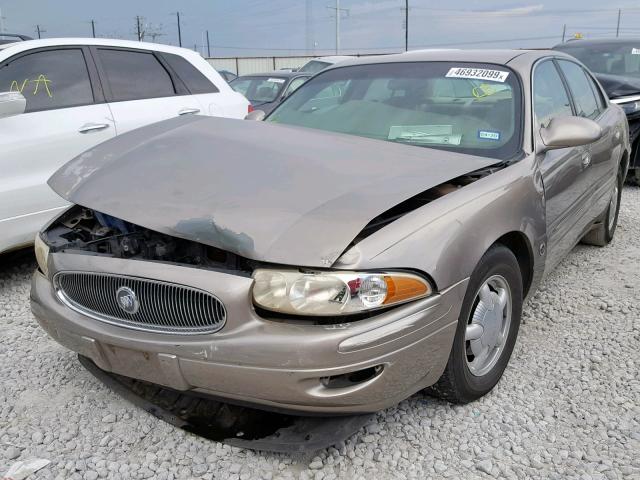 1G4HP54K6YU110686 - 2000 BUICK LESABRE CU GOLD photo 2