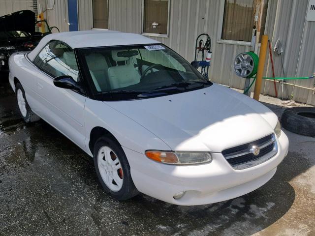 3C3EL45H8VT590479 - 1997 CHRYSLER SEBRING JX WHITE photo 1