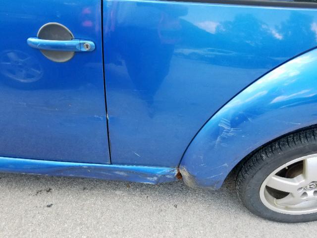 3VWCA21C4XM403627 - 1999 VOLKSWAGEN NEW BEETLE 蓝色 照片 9