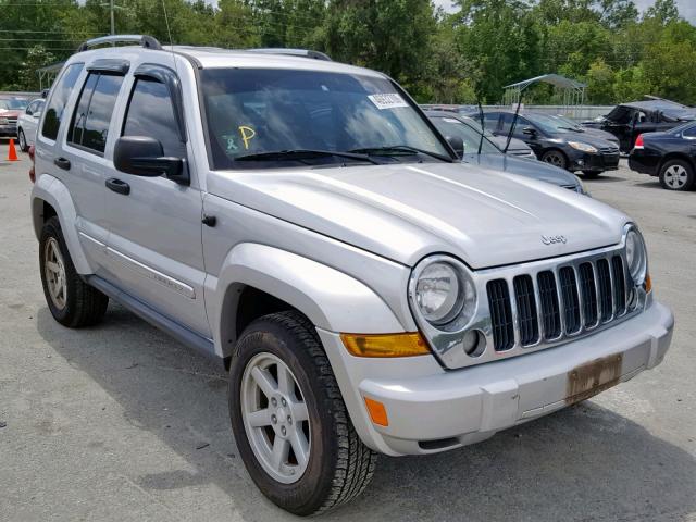 1J4GL58K15W706773 - 2005 JEEP LIBERTY LI SILVER photo 1