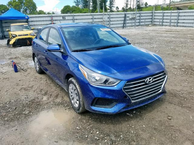 3KPC24A30KE050494 - 2019 HYUNDAI ACCENT SE BLUE photo 1