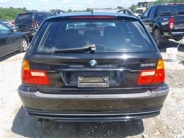 WBAAW33481ET41103 - 2001 BMW 325IT BLACK photo 9